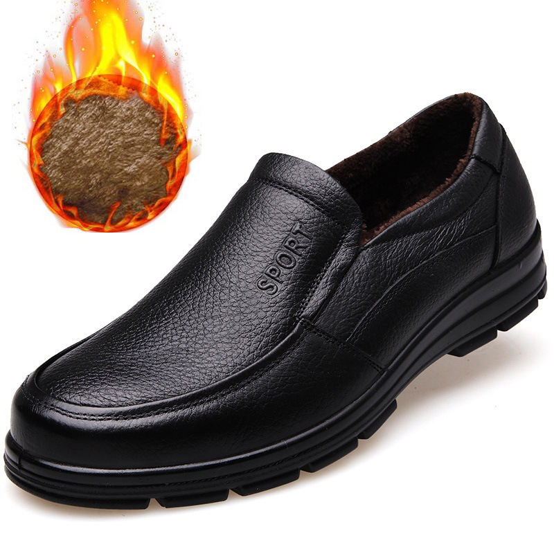 Pantofi de bucătărie antiderapanți, impermeabili, din piele de vacă, direct din fabrică, din primul strat, pantofi casual de primăvară pentru bărbați, pantofi de lucru rezistenți la uzură