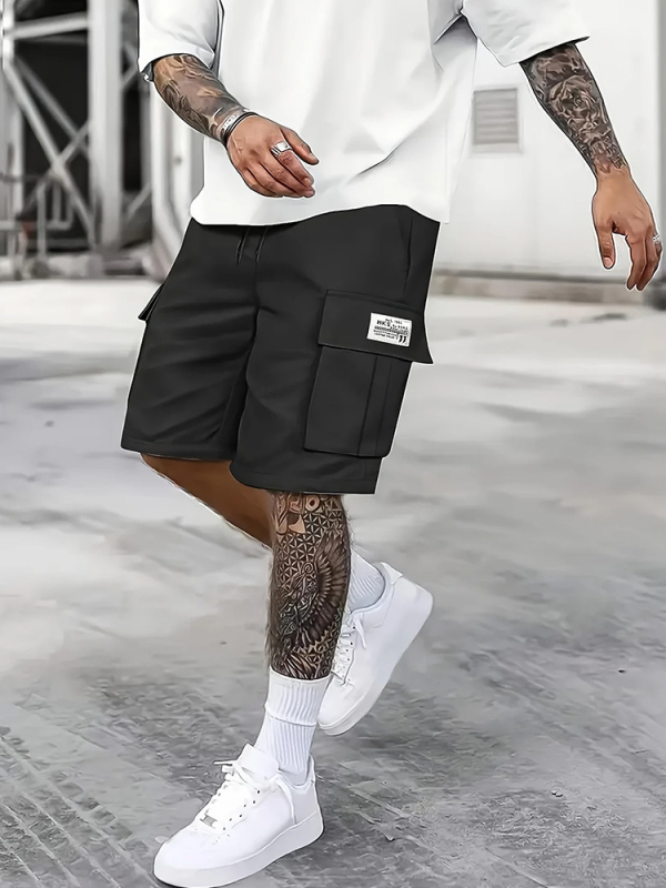 Ανδρικά καλοκαιρινά, casual σορτς, σε ευρωπαϊκά μεγέθη, μοντέρνα, ίσια παντελόνια, casual, μονόχρωμα παντελόνια, σε όλα τα χρώματα, σε ίσια γραμμή, σε διασυνοριακό μέγεθος