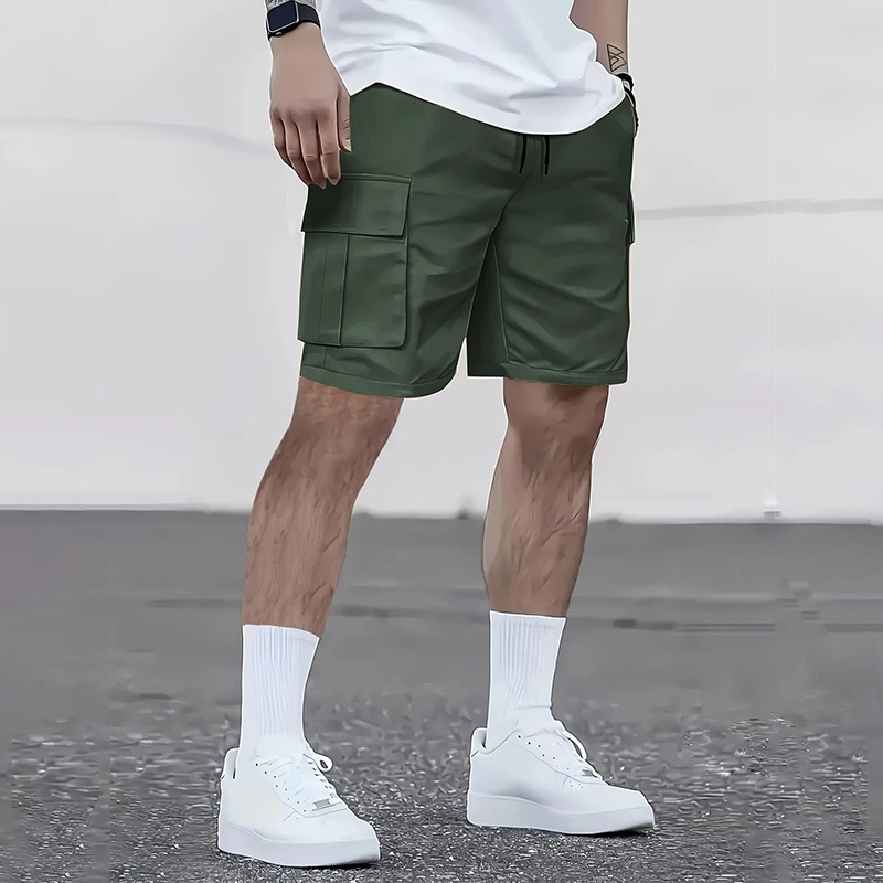 Ανδρικά καλοκαιρινά, casual σορτς, σε ευρωπαϊκά μεγέθη, μοντέρνα, ίσια παντελόνια, casual, μονόχρωμα παντελόνια, σε όλα τα χρώματα, σε ίσια γραμμή, σε διασυνοριακό μέγεθος