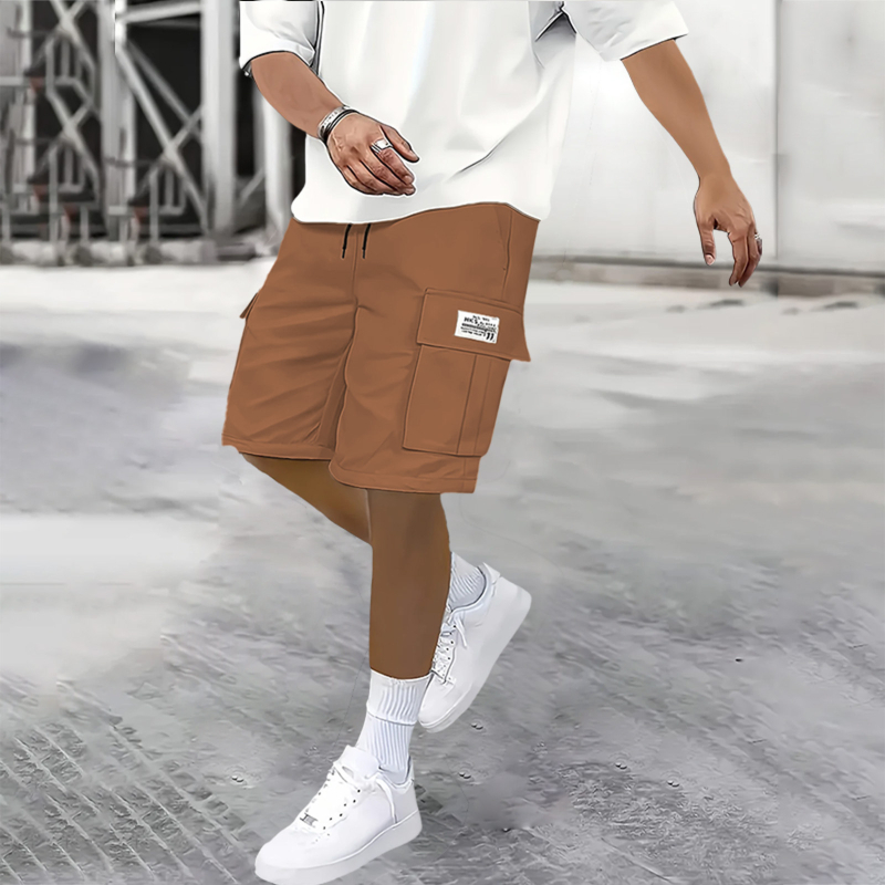 Ανδρικά καλοκαιρινά, casual σορτς, σε ευρωπαϊκά μεγέθη, μοντέρνα, ίσια παντελόνια, casual, μονόχρωμα παντελόνια, σε όλα τα χρώματα, σε ίσια γραμμή, σε διασυνοριακό μέγεθος