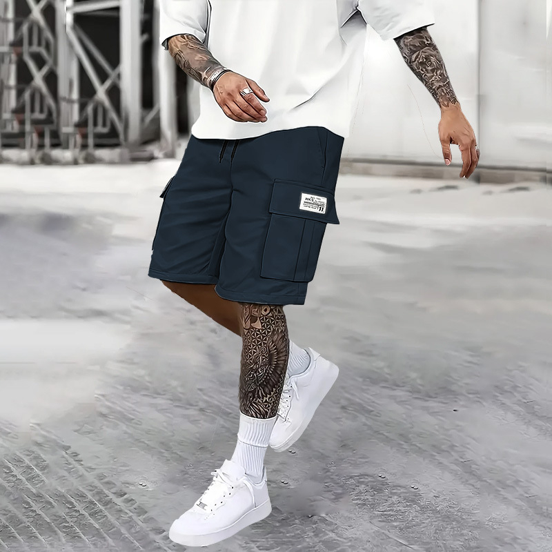 Ανδρικά καλοκαιρινά, casual σορτς, σε ευρωπαϊκά μεγέθη, μοντέρνα, ίσια παντελόνια, casual, μονόχρωμα παντελόνια, σε όλα τα χρώματα, σε ίσια γραμμή, σε διασυνοριακό μέγεθος