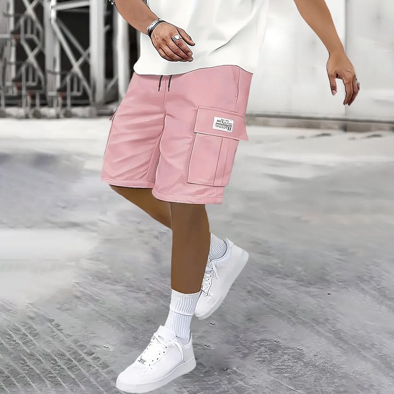 Ανδρικά καλοκαιρινά, casual σορτς, σε ευρωπαϊκά μεγέθη, μοντέρνα, ίσια παντελόνια, casual, μονόχρωμα παντελόνια, σε όλα τα χρώματα, σε ίσια γραμμή, σε διασυνοριακό μέγεθος