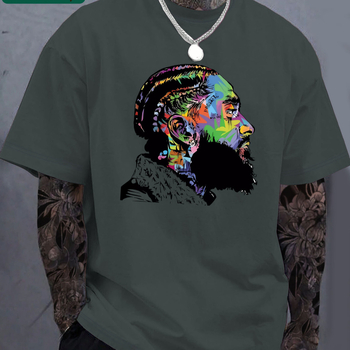 Πορτρέτο, Μπλούζα Boutique 220g από χοντρό βαμβάκι, Ανδρικό Φόρεμα