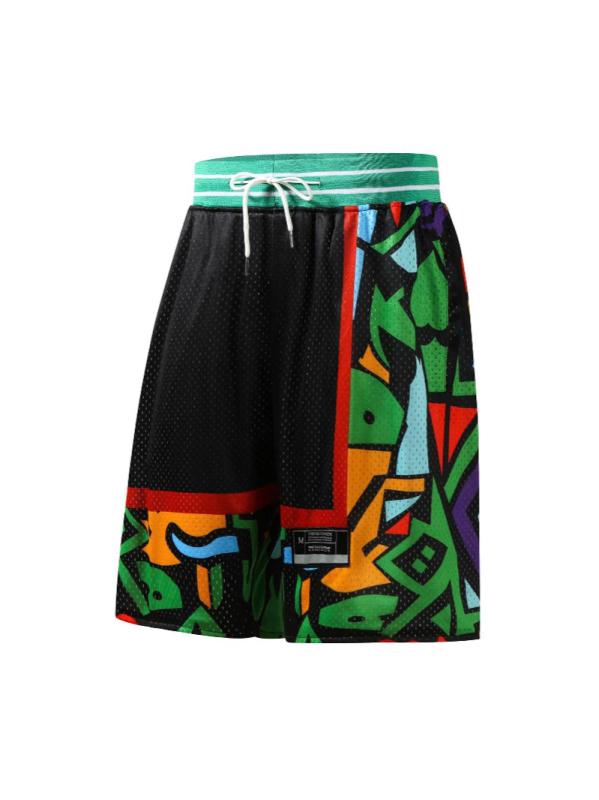 Uued Ameerika stiilis korvpalli põlvepikkused püksid, meeste spordipüksid, meeste treeningpüksid, hingavad jooksupüksikud, trendikad