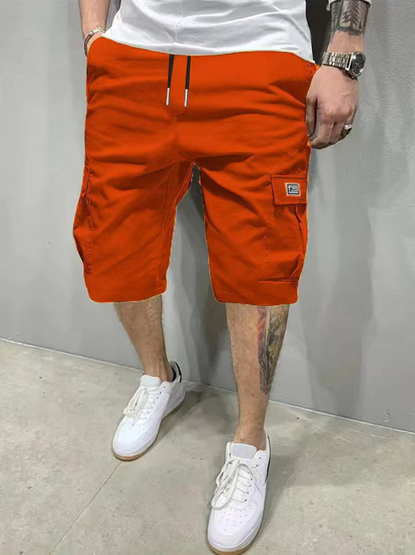 Pantaloni scurți transfrontalieri de vară pentru bărbați, mărime americană europeană, Amazon TM Xiyin, pantaloni de plajă cu cinci puncte, pantaloni cargo coreeni