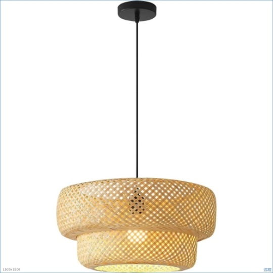 Bambusest lühtri Hiina zen-teetoa lamp Kagu-Aasia restorani hotelli kodumajapidamise stiilis Jaapani bambusest kuuma poti lamp