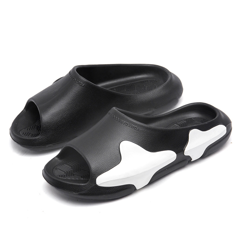 Pantofi la modă transfrontalieri pentru bărbați și femei, papuci de plajă, pantofi casual pentru cupluri, papuci de baie Eva pentru casă, comerț exterior 2025