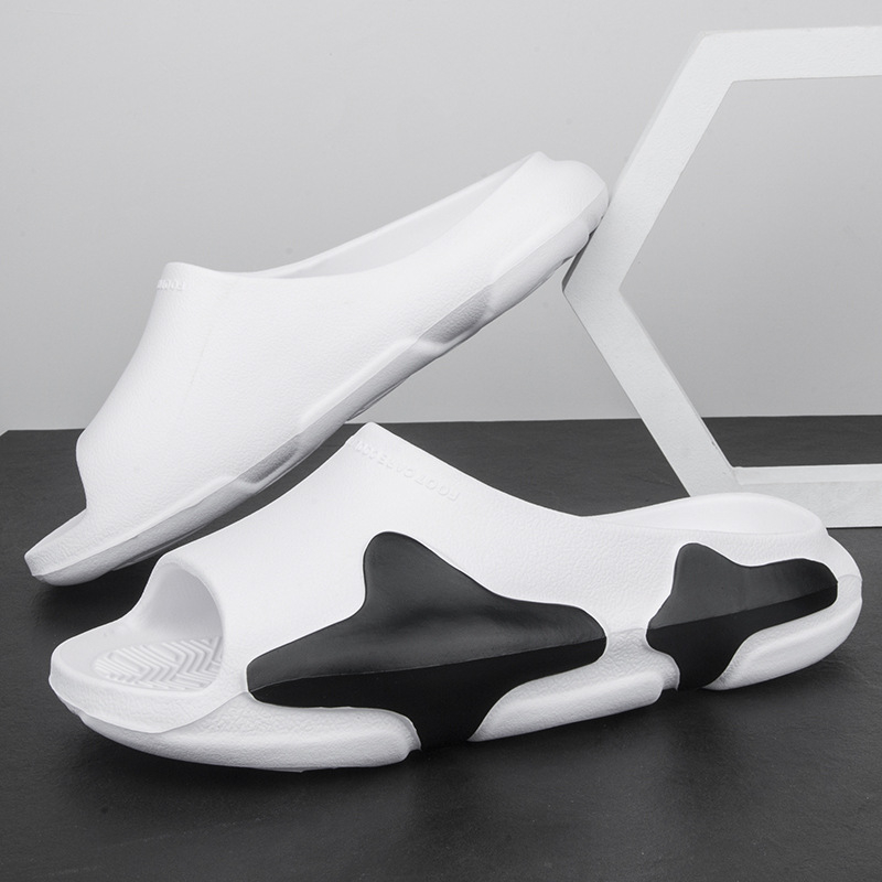 Pantofi la modă transfrontalieri pentru bărbați și femei, papuci de plajă, pantofi casual pentru cupluri, papuci de baie Eva pentru casă, comerț exterior 2025