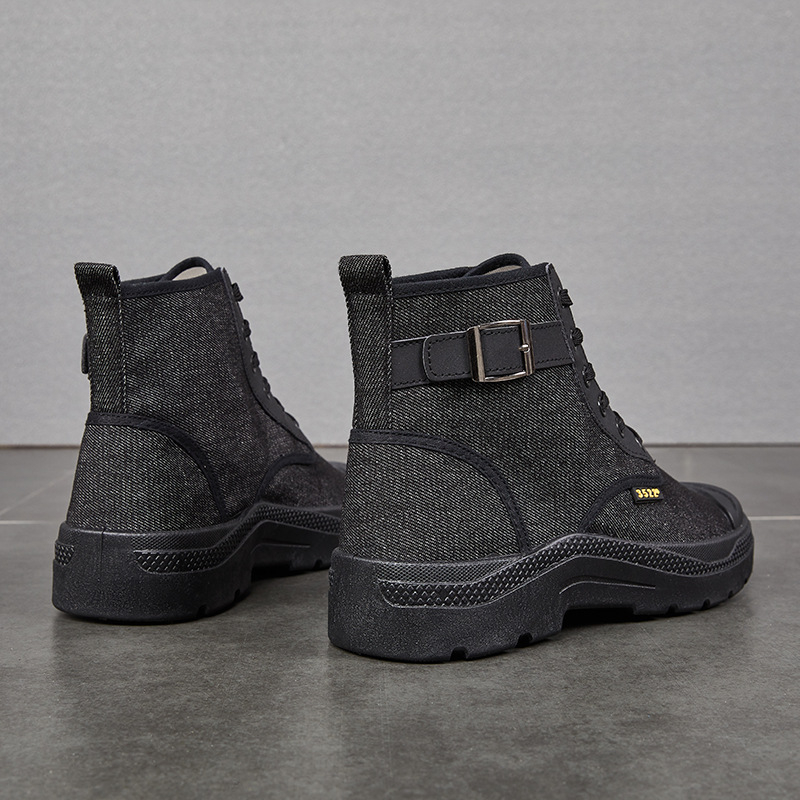 3522 Augstas kvalitātes āra alpīnisma apavi Ikdienas kempinga apavi Ceļojumu apavi Netīrumu izturīgi Darba apdrošināšanas apavi Elpojoši audekla apavi ar vilnas oderi Silti