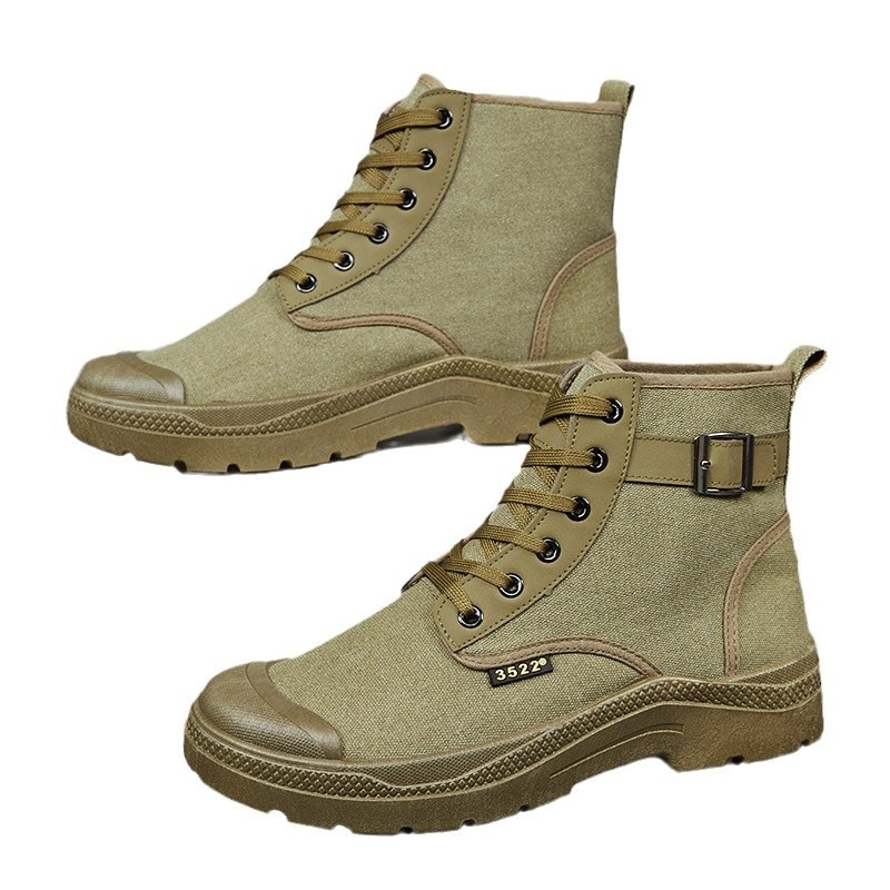 3522 Augstas kvalitātes āra alpīnisma apavi Ikdienas kempinga apavi Ceļojumu apavi Netīrumu izturīgi Darba apdrošināšanas apavi Elpojoši audekla apavi ar vilnas oderi Silti