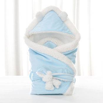 Pătură pentru bebeluși de iarnă îngroșată, sac de dormit pentru nou-născuți, pătură caldă de toamnă și de iarnă, produse super moi pentru nou-născuți
