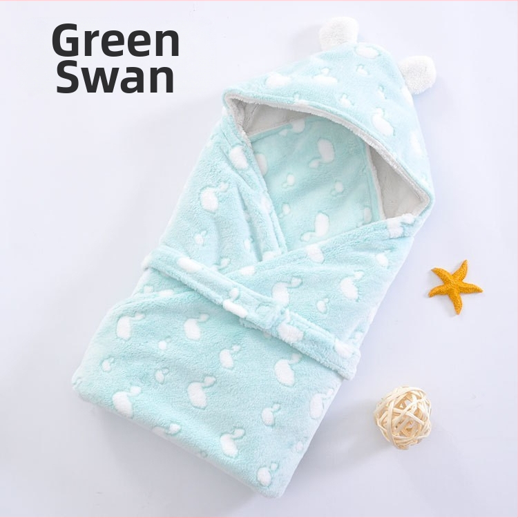 Pătură pentru bebeluși de iarnă îngroșată, sac de dormit pentru nou-născuți, pătură caldă de toamnă și de iarnă, produse super moi pentru nou-născuți