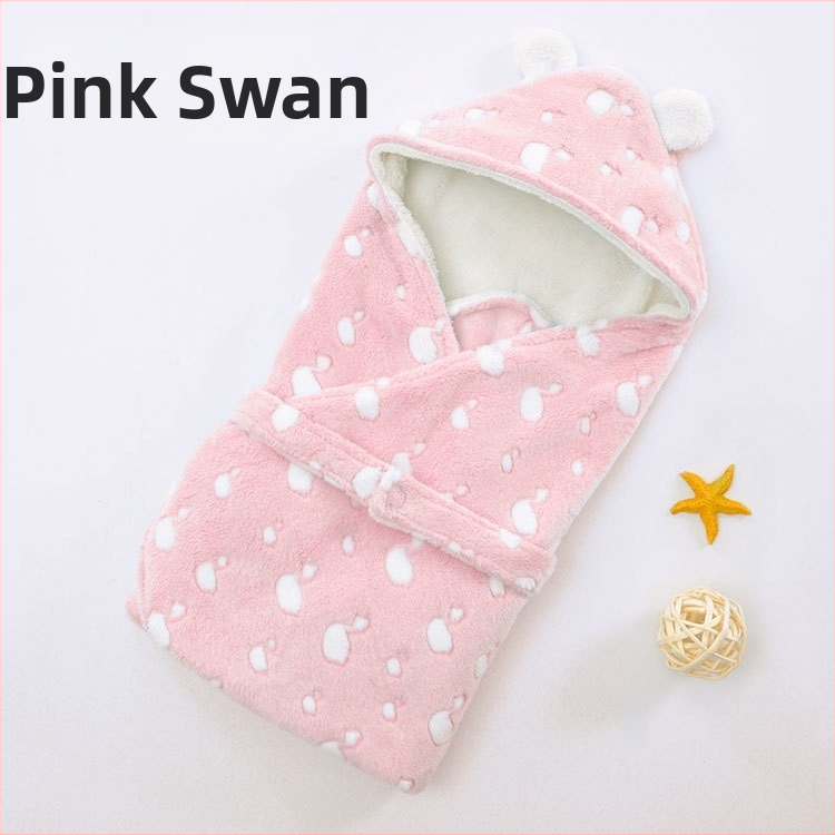 Pătură pentru bebeluși de iarnă îngroșată, sac de dormit pentru nou-născuți, pătură caldă de toamnă și de iarnă, produse super moi pentru nou-născuți