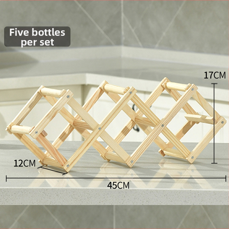 Puidust veiniriiul, männipuidust veiniriiul, loomingulised kokkupandavad puidust veiniriiuli kaunistused, mitme pudeli kaunistused