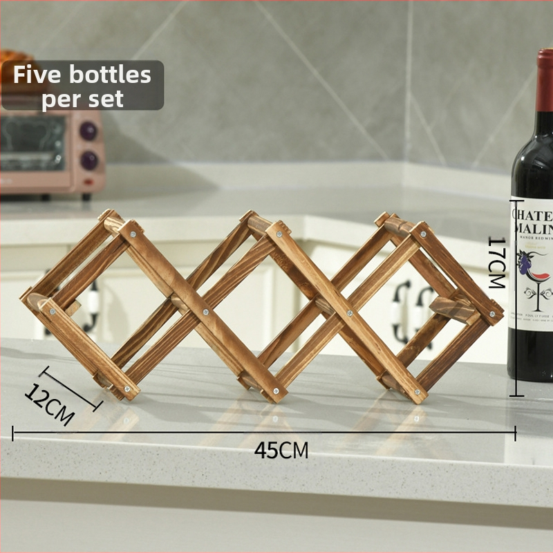 Puidust veiniriiul, männipuidust veiniriiul, loomingulised kokkupandavad puidust veiniriiuli kaunistused, mitme pudeli kaunistused