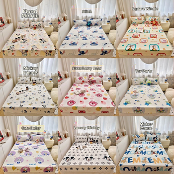 Užsienio prekyba „Dini“ skalbtos medvilnės lovatiesės užvalkalas, trijų dalių animacinis čiužinys, nešvarus lovatiesės apsauginis užvalkalas, viskas įskaičiuota, didmeninė prekyba