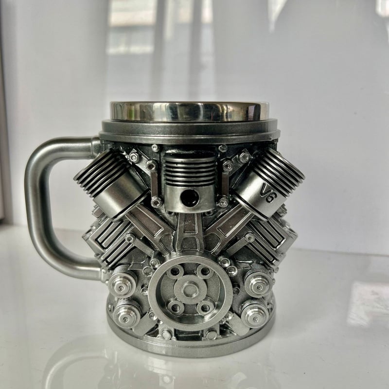 2025 Popularni Mark Creative Resin Nehrđajući čelik Personalizirani Vino Kava Poklon Ukrasi Proizvođač Stereo