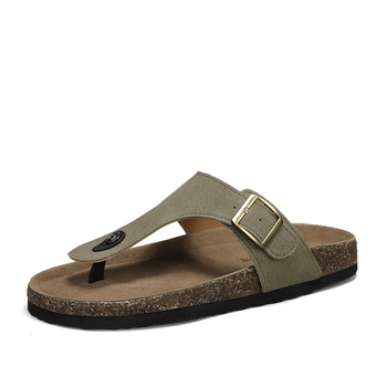 Muške japanke, ljeto 2024., novi dolazak, ležerne muške slip-flopsice, Birkenstock plutene cipele Muller, muške retro sandale s kopčom