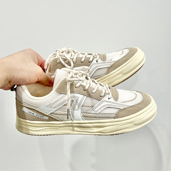 Klasiskas, daudzpusīgas audekla kurpes, vīriešu pavasara jaunās, biezas zoles zēnu kedas, 2025. gada jauns stils