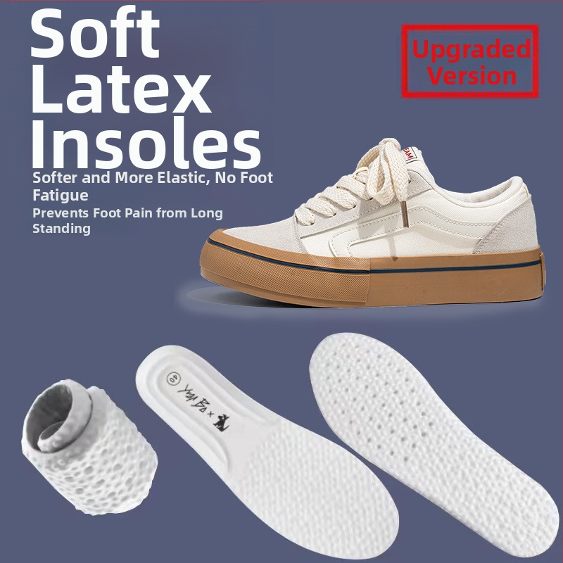 Klasiskas, daudzpusīgas audekla kurpes, vīriešu pavasara jaunās, biezas zoles zēnu kedas, 2025. gada jauns stils