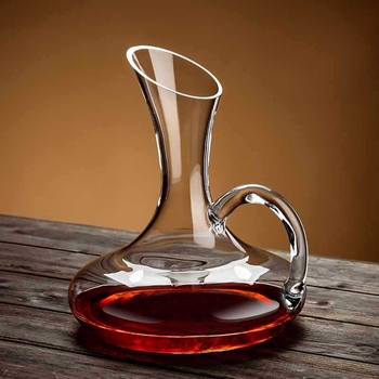 Didmeninė prekyba nauju dekanterio buitiniu vyno dozatoriumi, sutirštinto krištolo stiklo, lengvo prabangaus raudonojo vyno taurės vyno rinkiniu