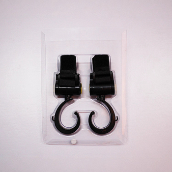 Jalutuskäru konks, laste jalutuskäru konksu lisatarvik, 360-kraadine pöörlev suur konks, vihmavarju jalutuskäru takjakinnitusega konks, 2 tk