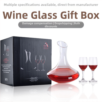 Gyári nagykereskedelmi vörösboros pohár, egy generációnyi különféle borospohár vörösboros dekanter borospohár készlet