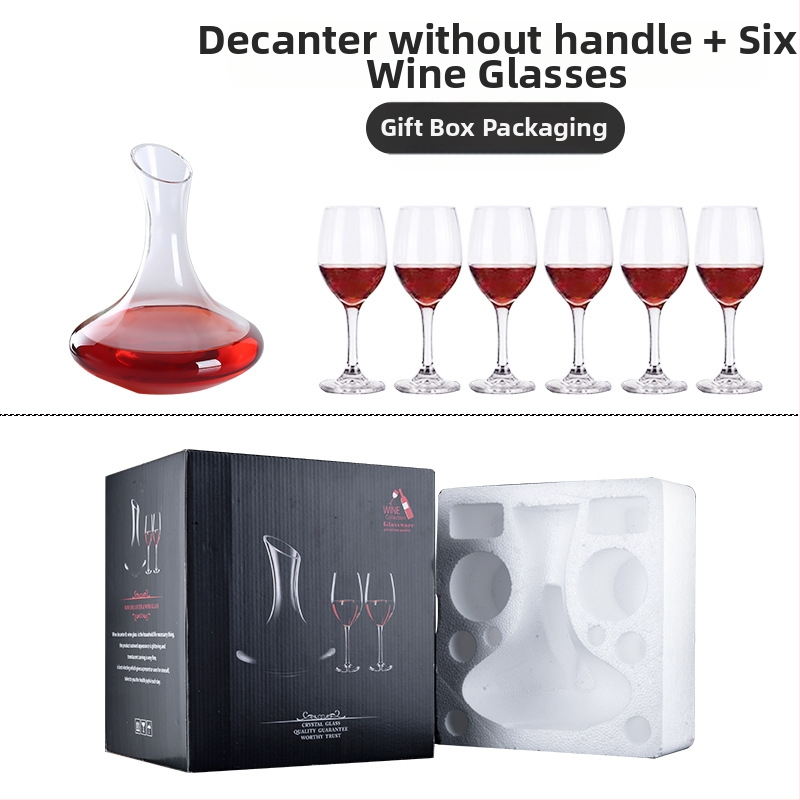 Gyári nagykereskedelmi vörösboros pohár, egy generációnyi különféle borospohár vörösboros dekanter borospohár készlet
