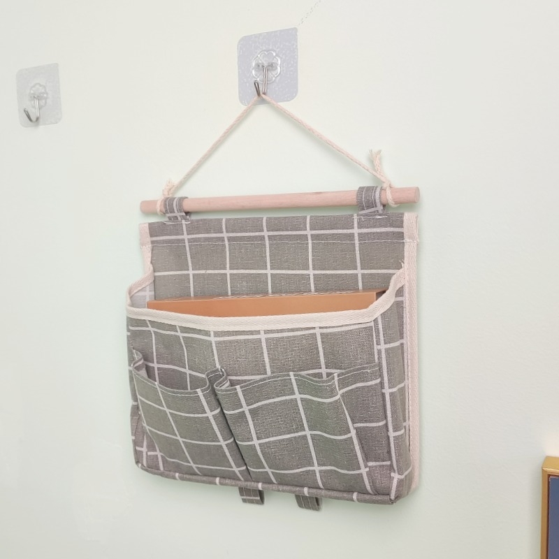 Piiriülene puuvillase ja linase hoiukott, rippkott, virnastatav kanga hoiustamine ja viimistlemine, riputatav hoiukott, sildistamiseta