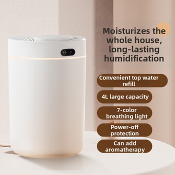 Υγραντήρας σπιτιού, κρεβατοκάμαρα, σίγαση, μεγάλη χωρητικότητα, υγραντήρας ομίχλης για επιφάνεια εργασίας, καθαρισμός αέρα, διαχύτης αρώματος για μητέρα και παιδί, δώρο