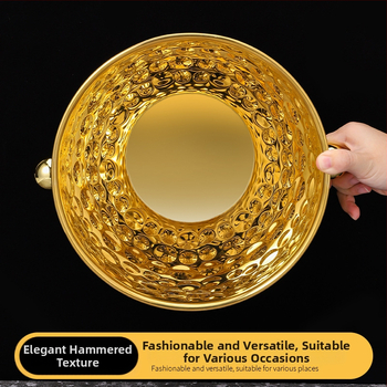 Tarpvalstybinis ledo kibiras iš nerūdijančio plieno ledo kibiro baras KTV ledo laikymo kibiras gėrimų ledo kibiras alaus ledo kibiro baras ledas