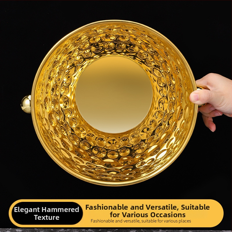 Трансгранична кофа за лед от неръждаема стомана, кофа за лед, бар за KTV, кофа за съхранение на лед, кофа за лед за напитки, кофа за лед за бира, бар за лед