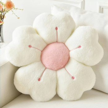 Népszerű virágpárna párna irodai párna ágyéki plüss játék nappali kanapé szirom százszorszép párna