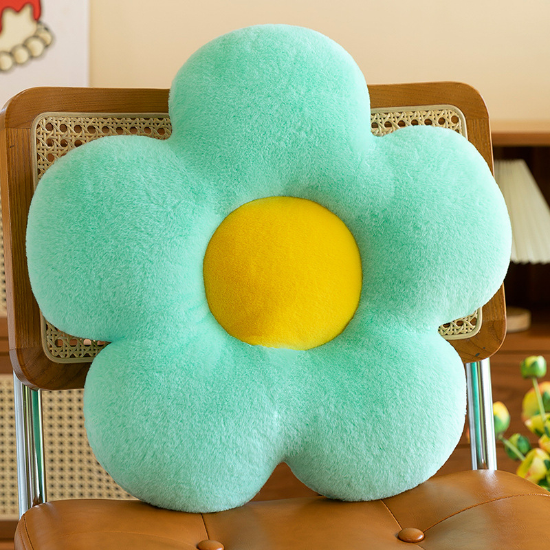 Népszerű virágpárna párna irodai párna ágyéki plüss játék nappali kanapé szirom százszorszép párna