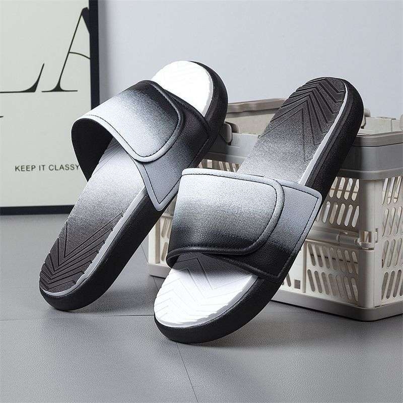 Sandale noi la modă cu velcro, super moi, la modă, pentru bărbați, papuci sport de vară, casual, ușori, pentru exterior, de zi cu zi