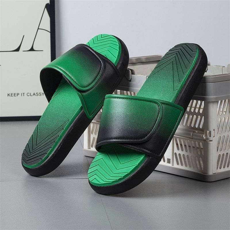Sandale noi la modă cu velcro, super moi, la modă, pentru bărbați, papuci sport de vară, casual, ușori, pentru exterior, de zi cu zi