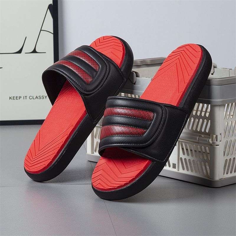 Sandale noi la modă cu velcro, super moi, la modă, pentru bărbați, papuci sport de vară, casual, ușori, pentru exterior, de zi cu zi
