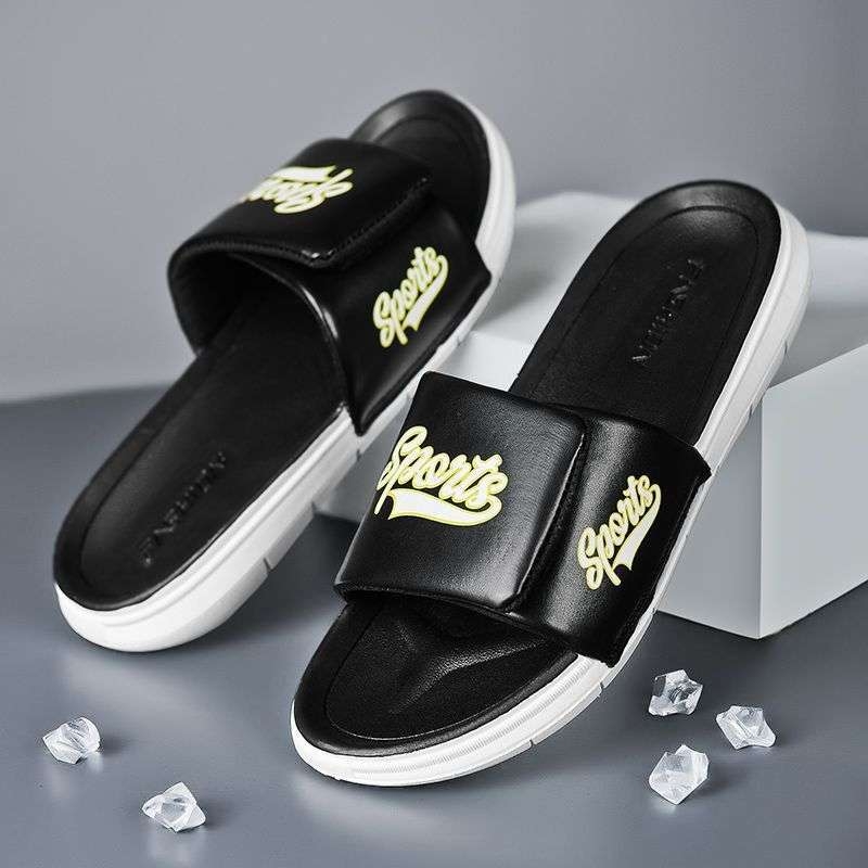 Sandale noi la modă cu velcro, super moi, la modă, pentru bărbați, papuci sport de vară, casual, ușori, pentru exterior, de zi cu zi