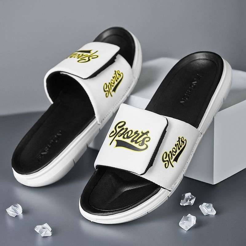 Sandale noi la modă cu velcro, super moi, la modă, pentru bărbați, papuci sport de vară, casual, ușori, pentru exterior, de zi cu zi