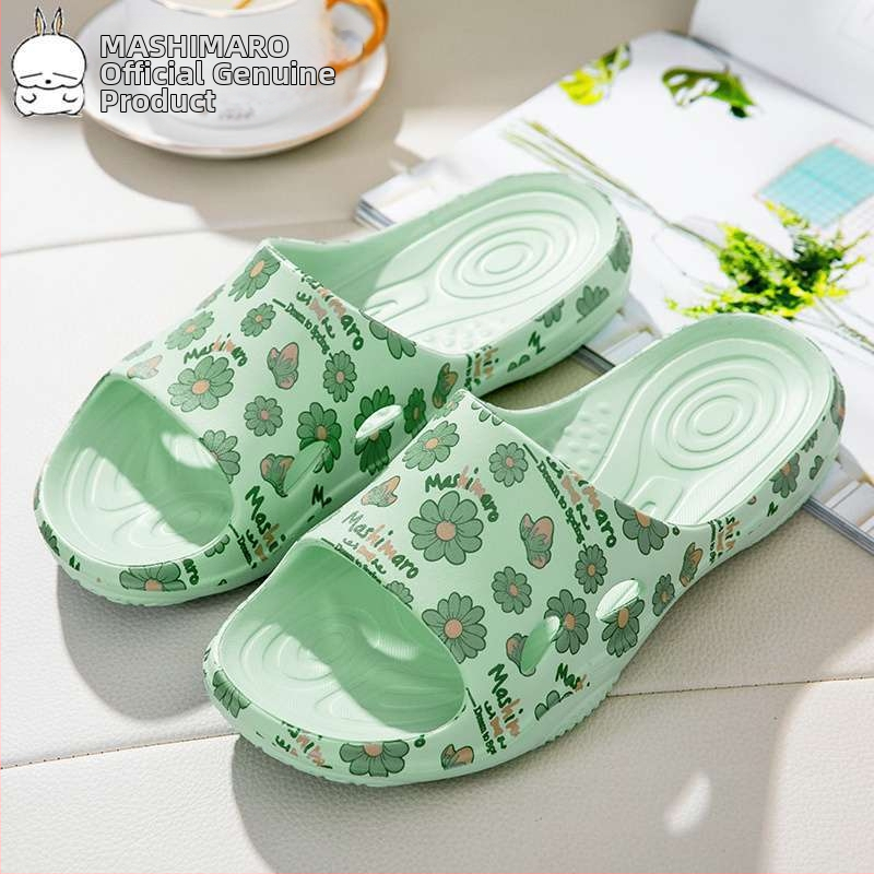 Rascal Rabbit jaunās multfilmas sieviešu vasaras iekštelpu mājas stila meitenīgas sirds formas mājas vannas istabas neslīdošas sandales