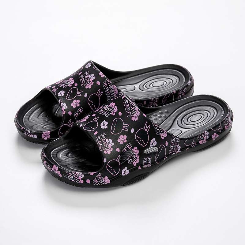 Rascal Rabbit uued koomiksiga naiste suvised sise- ja kodukingad, stiilsed, tüdrukute südamekujulised, vannitoas libisemiskindlad sandaalid