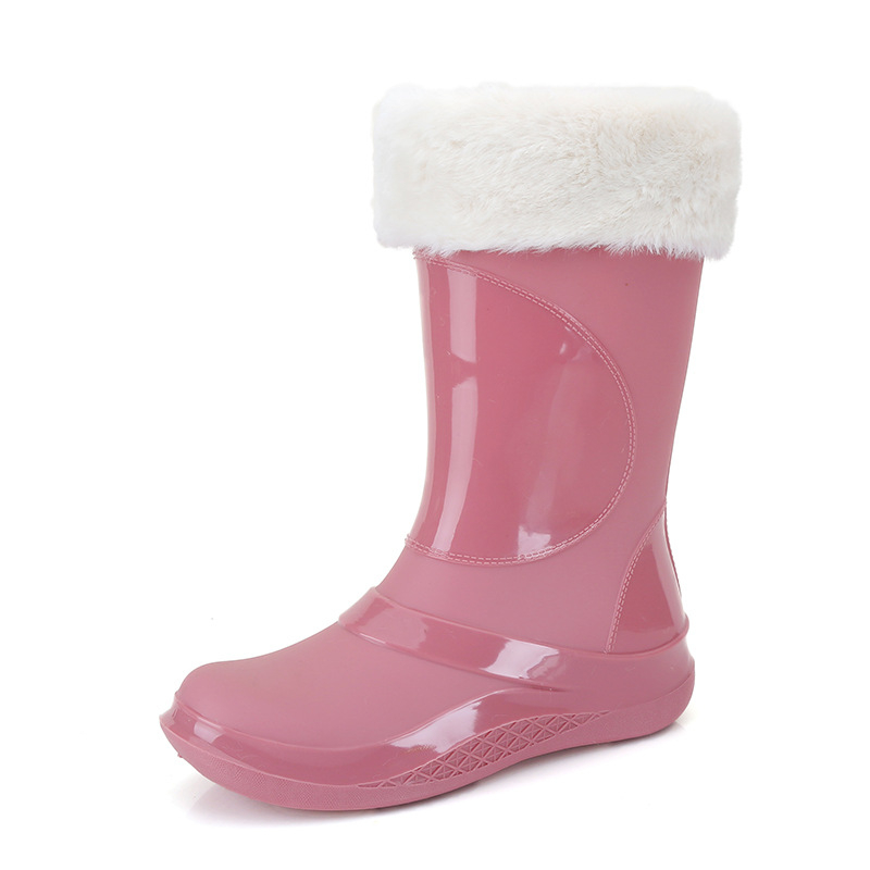 Madingi guminiai batai Moteriški suaugusiųjų iki blauzdos vidurio 2023 m. nauji neslystantys guminiai batai lauko batai jūra vairavimo batai automobilių plovimas vandeniui atsparūs guminiai batai