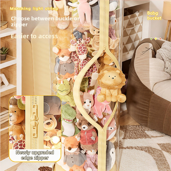 Didelės talpos kibirėlis-lėlė, pliušinis žaislas, užtrauktukas-lėlė, permatoma buitinė technika, didelės vertės artefaktas