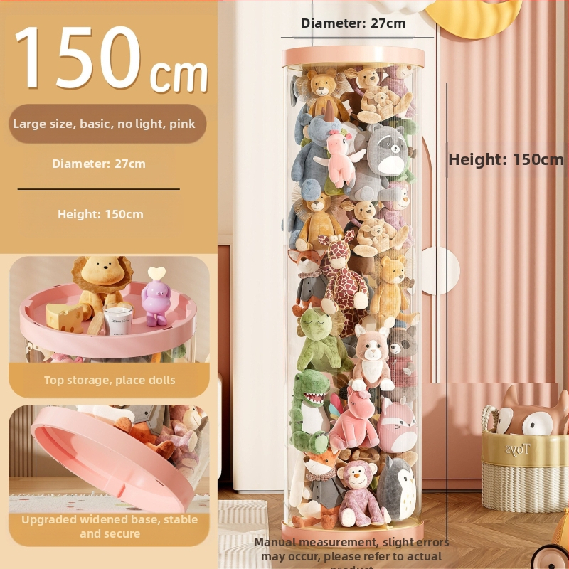 Didelės talpos kibirėlis-lėlė, pliušinis žaislas, užtrauktukas-lėlė, permatoma buitinė technika, didelės vertės artefaktas