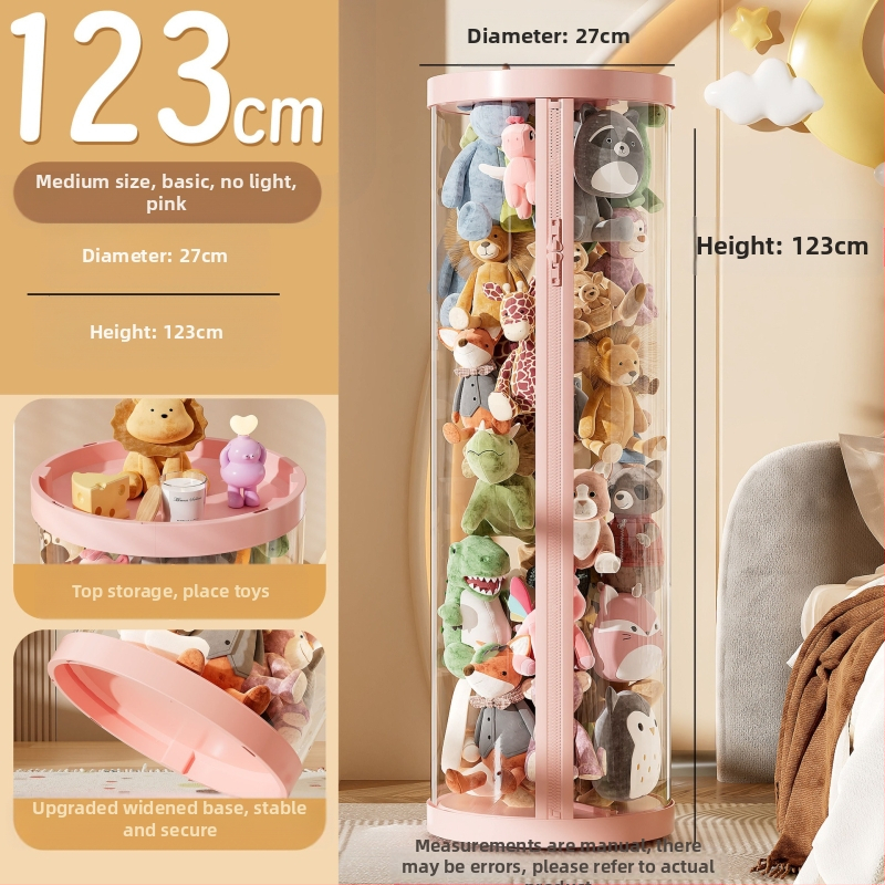 Didelės talpos kibirėlis-lėlė, pliušinis žaislas, užtrauktukas-lėlė, permatoma buitinė technika, didelės vertės artefaktas