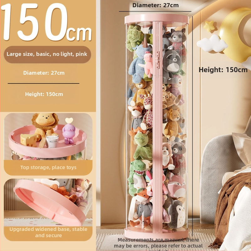 Didelės talpos kibirėlis-lėlė, pliušinis žaislas, užtrauktukas-lėlė, permatoma buitinė technika, didelės vertės artefaktas