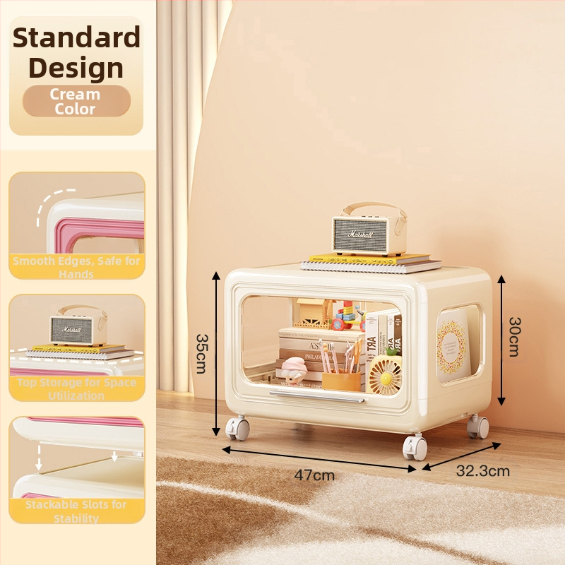 Majapidamises kasutatavate koomiksitega laste mänguasjade hoiukapi kapp, raamatute hoiuriiul, suure mahutavusega plastist multifunktsionaalne hoiukapp