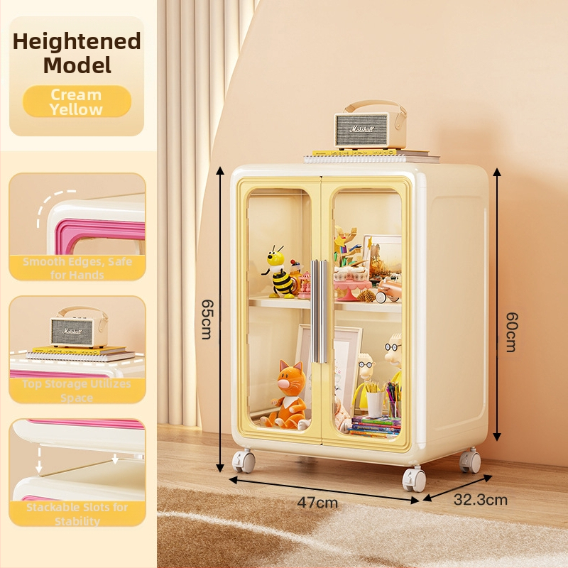 Majapidamises kasutatavate koomiksitega laste mänguasjade hoiukapi kapp, raamatute hoiuriiul, suure mahutavusega plastist multifunktsionaalne hoiukapp