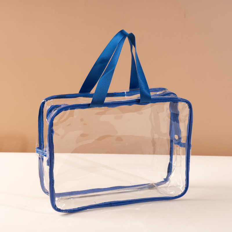 Персонализирана чанта за детски играчки на плажа, козметична чанта за пътуване, преносима и лека преграда с цип за съхранение при пътуване за бизнес пътуване