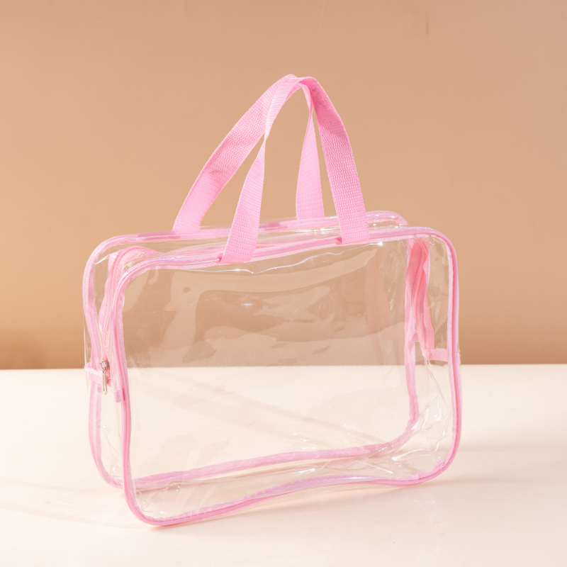 Персонализирана чанта за детски играчки на плажа, козметична чанта за пътуване, преносима и лека преграда с цип за съхранение при пътуване за бизнес пътуване